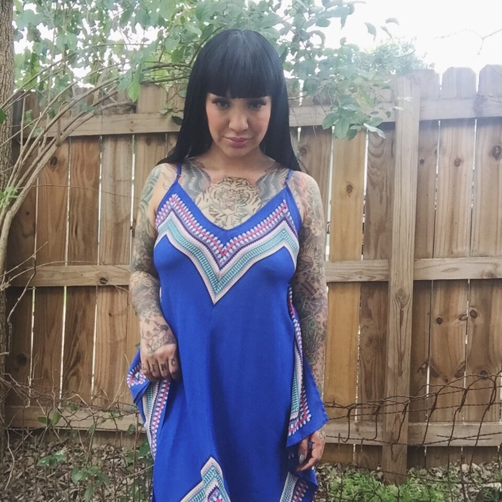 Meraki handkerchief dress